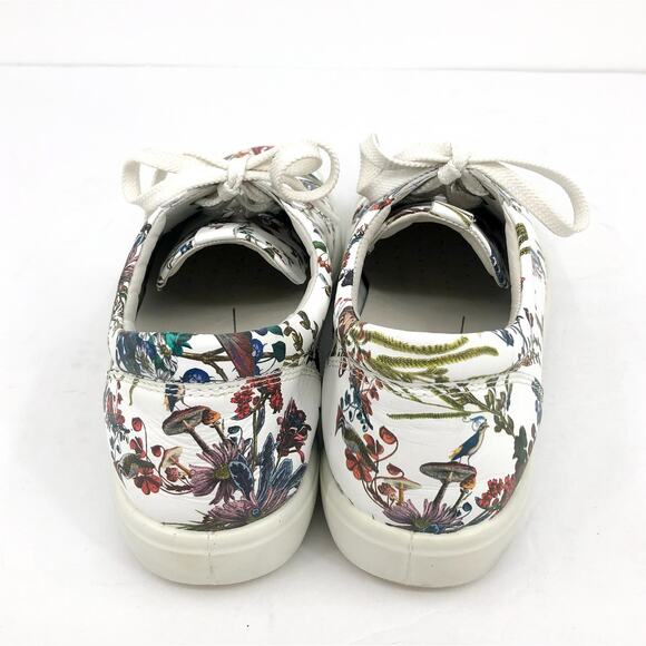 ECCO X KRISTJANA S. WILLIAMS Soft 7 Sneaker EU 41 10-10.5 White Floral 470303 - Picture 8 of 11